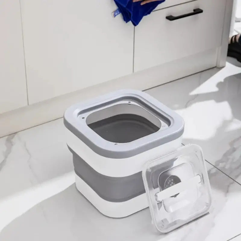 Food Storage Container Collapsible Dog Food Container with Sealing Lid, Suitable for Dry Food for Dogs, Cats Other Pet Foods